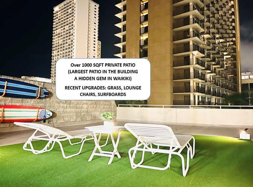 Huge Patio Washerdryer 1 Bedroom Banyan Free Parking 5 Min To Beach Honolulu Exterior foto